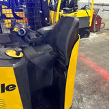2021 YALE NR045EB 4500 LB ELECTRIC NARROW AISLE REACH FORKLIFT 95/212 3 STAGE MAST SIDE SHIFTER 4726 HOURS STOCK # BF9119529-OHMM