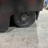 2022 YALE NR045EC 4500 LB ELECTRIC NARROW AISLE REACH FORKLIFT 95/210 3 STAGE MAST SIDE SHIFTER 743 HOURS STOCK # BF9154739-OHMM