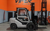 2021 VIPER FD35 8000 LB DIESEL FORKLIFT DUAL PNEUMATIC TIRES 101/157" 2 STAGE MAST SIDE SHIFTING FORK POSITIONER ENCLOSED CAB STOCK # BF9343219-ILIL - United Lift Used & New Forklift Telehandler Scissor Lift Boomlift