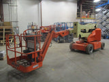 2008 JLG E450AJ ARTICULATING BOOM LIFT AERIAL LIFT WITH JIB ARM 45' REACH ELECTRIC 2WD 1416 HOURS STOCK # BF9194559-299-WIB - United Lift Used & New Forklift Telehandler Scissor Lift Boomlift