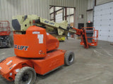 2008 JLG E450AJ ARTICULATING BOOM LIFT AERIAL LIFT WITH JIB ARM 45' REACH ELECTRIC 2WD 1416 HOURS STOCK # BF9194559-299-WIB - United Lift Used & New Forklift Telehandler Scissor Lift Boomlift