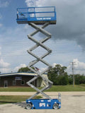 2011 GENIE GS3232 SCISSOR LIFT 32' REACH ELECTRIC SMOOTH CUSHION TIRES 278 HOURS STOCK # BF993549-WIB - United Lift Used & New Forklift Telehandler Scissor Lift Boomlift