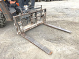 2015 JLG G12-55A 12000 LB DIESEL TELESCOPIC FORKLIFT TELEHANDLER PNEUMATIC 4WD OPEN CAB OUTRIGGERS 2722 HOURS STOCK # BF9812579-EBCA - United Lift Equipment LLC