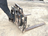 2015 JLG G12-55A 12000 LB DIESEL TELESCOPIC FORKLIFT TELEHANDLER PNEUMATIC 4WD OPEN CAB OUTRIGGERS 2722 HOURS STOCK # BF9812579-EBCA - United Lift Equipment LLC