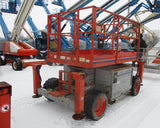 2011 SKYJACK 6826RT SCISSOR LIFT 26' REACH DIESEL ROUGH TERRAIN TIRES 1580 HOURS STOCK # BF9168519-249-WIB - United Lift Used & New Forklift Telehandler Scissor Lift Boomlift