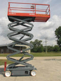 2012 SKYJACK SJIII4632 SCISSOR LIFT 32' REACH ELECTRIC SMOOTH CUSHION TIRES 269 HOURS STOCK # BF989529-WIB - United Lift Used & New Forklift Telehandler Scissor Lift Boomlift